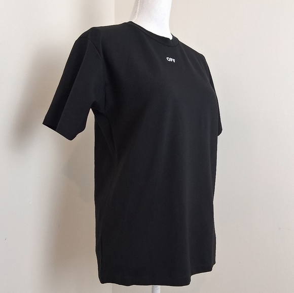 Off-White Diagonal Flower Shop Virgil Abloh 2018 Collection Tee Shirt Size M - Picture 7 of 12
